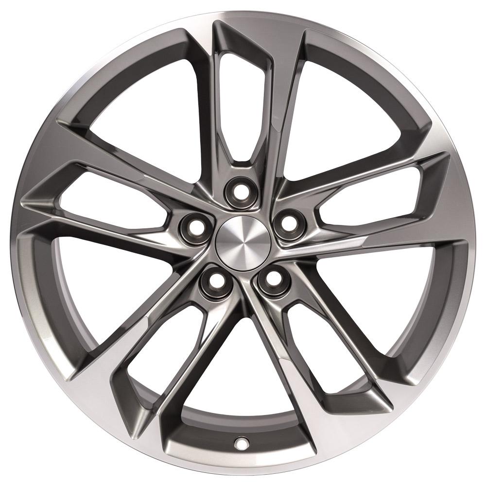 20" Replica CV29 fits Chevrolet Camaro Gunmetal Mach'd