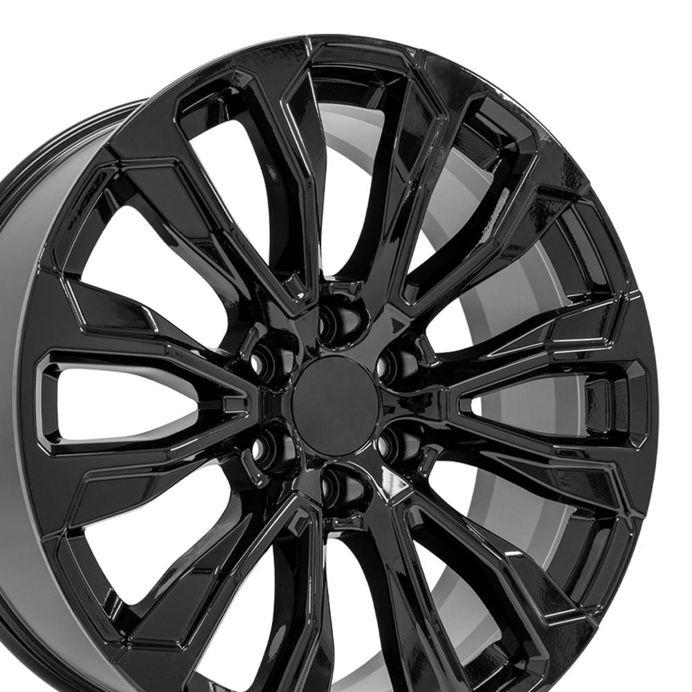 22" Replica CV30 fits GMC Yukon 1500 Gloss Black