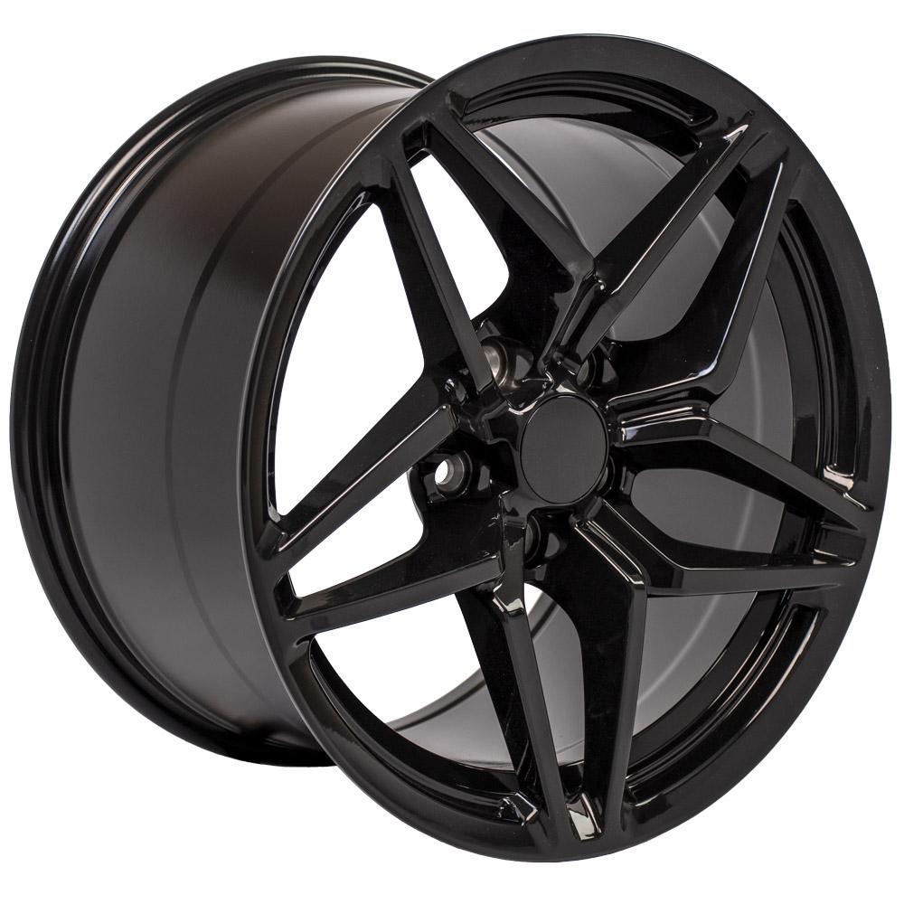 18" Replica CV31 fits Chevrolet Corvette C7 ZR1 Black