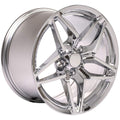 18" Replica CV31 fits Chevrolet Corvette C7 ZR1 Chrome