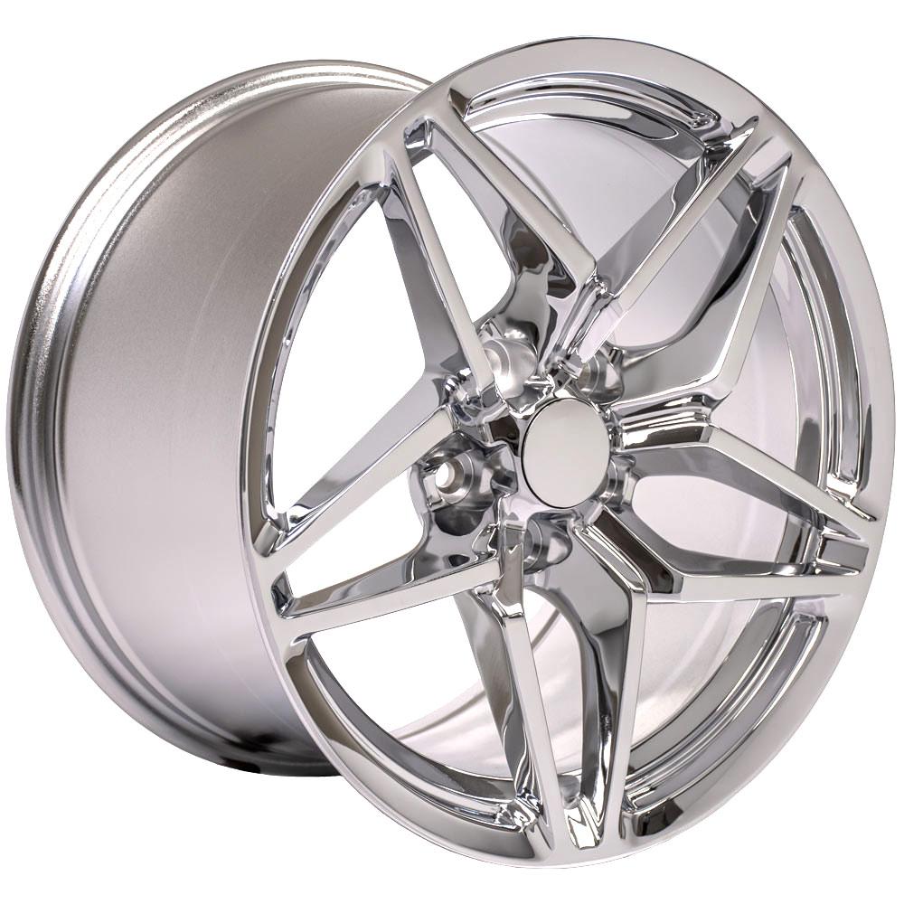18" Replica CV31 fits Chevrolet Corvette C7 ZR1 Chrome
