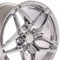 18" Replica CV31 fits Chevrolet Corvette C7 ZR1 Chrome