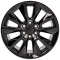 20" Replica CV32 fits Chevrolet Silverado Black