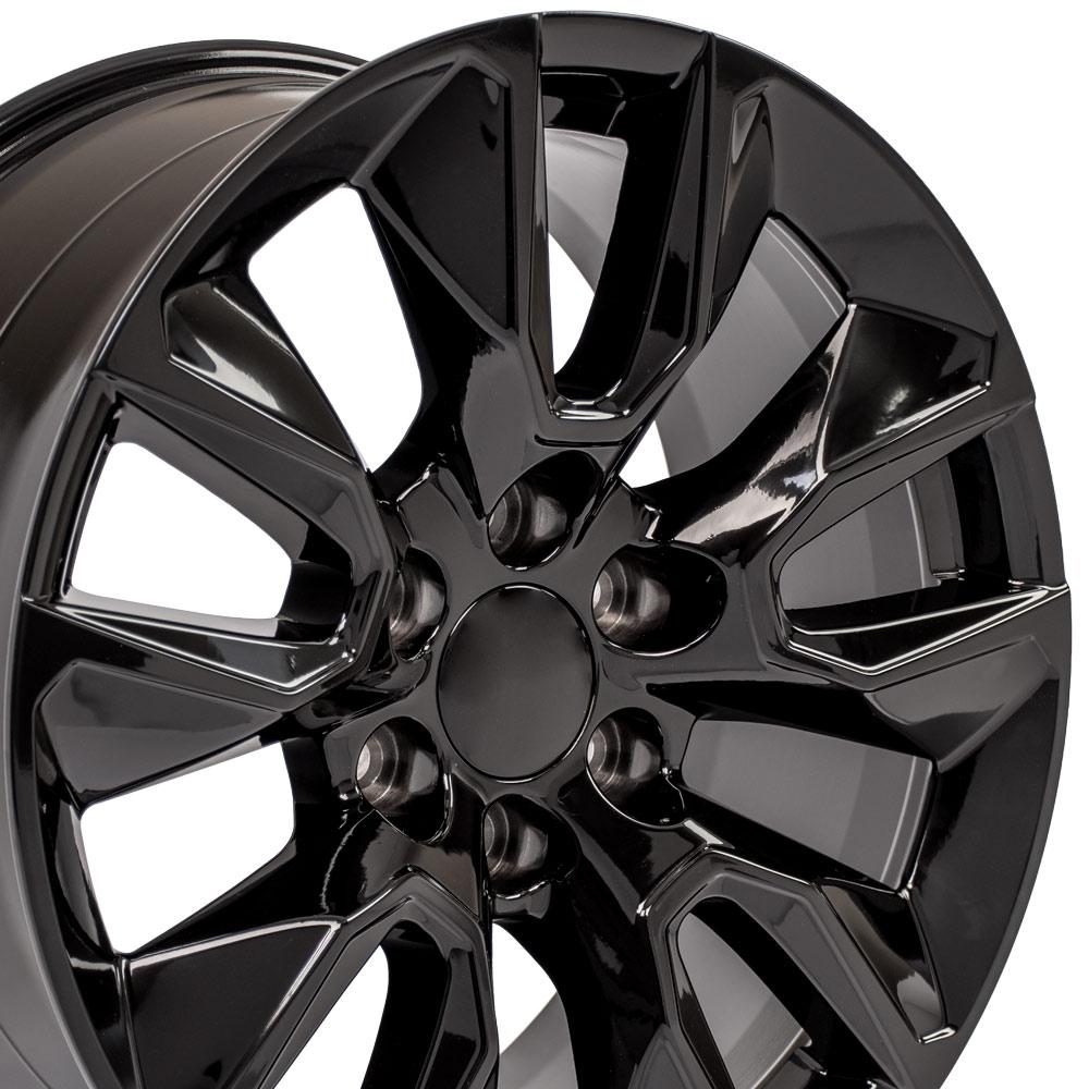 20" Replica CV32 fits Chevrolet Silverado Black