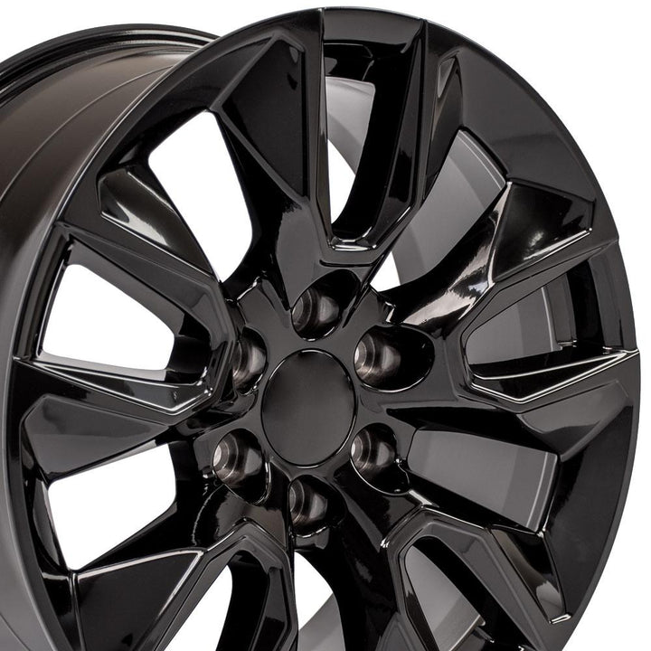20" Replica CV32 fits Chevrolet Silverado Black