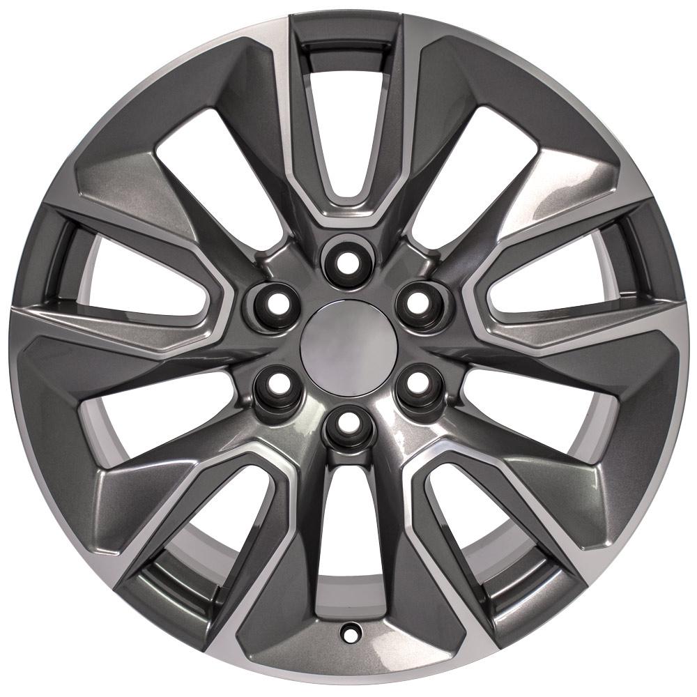 CV32 20x9 Gunmetal Machined WHEELS