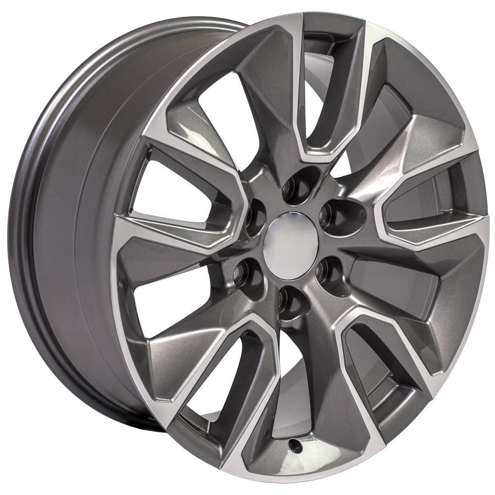 CV32 20x9 Gunmetal Machined WHEELS