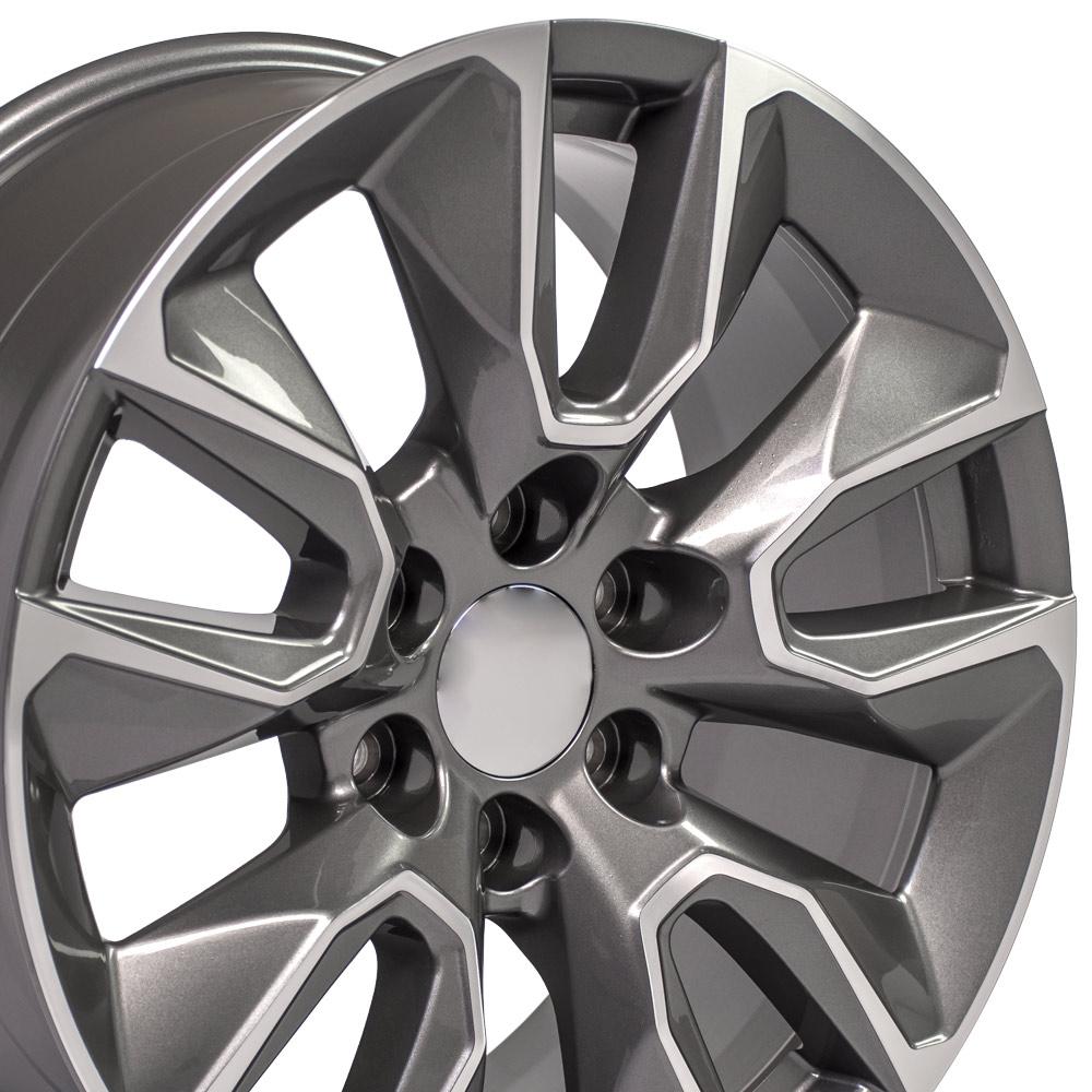 CV32 20x9 Gunmetal Machined WHEELS