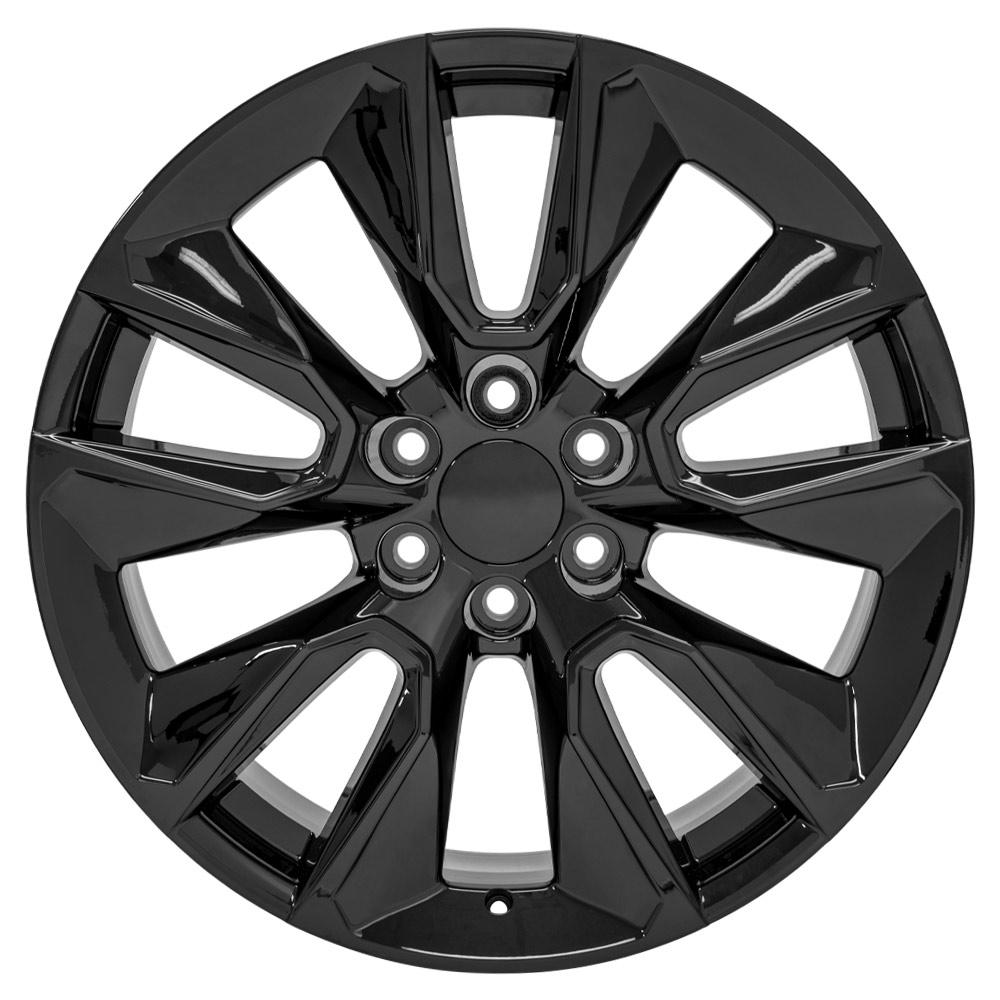 22" Replica CV32 fits Chevrolet Silverado 1500 Black