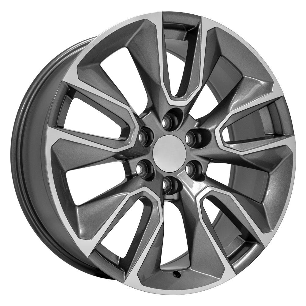 22" Replica CV32 fits Chevrolet Silverado 1500 Gunmetal
