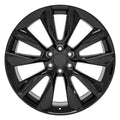 24" Replica Wheel fits Chevrolet Silverado 1500 - CV32 Black