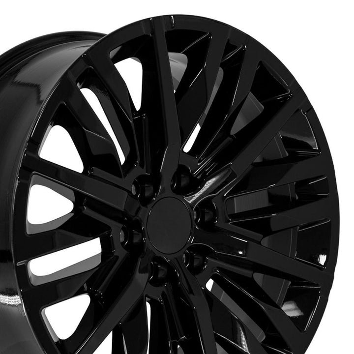 22" Replica CV33 fits GMC Sierra 1500 Gloss Black