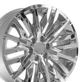 22" Replica CV33 fits GMC Sierra 1500 Chrome