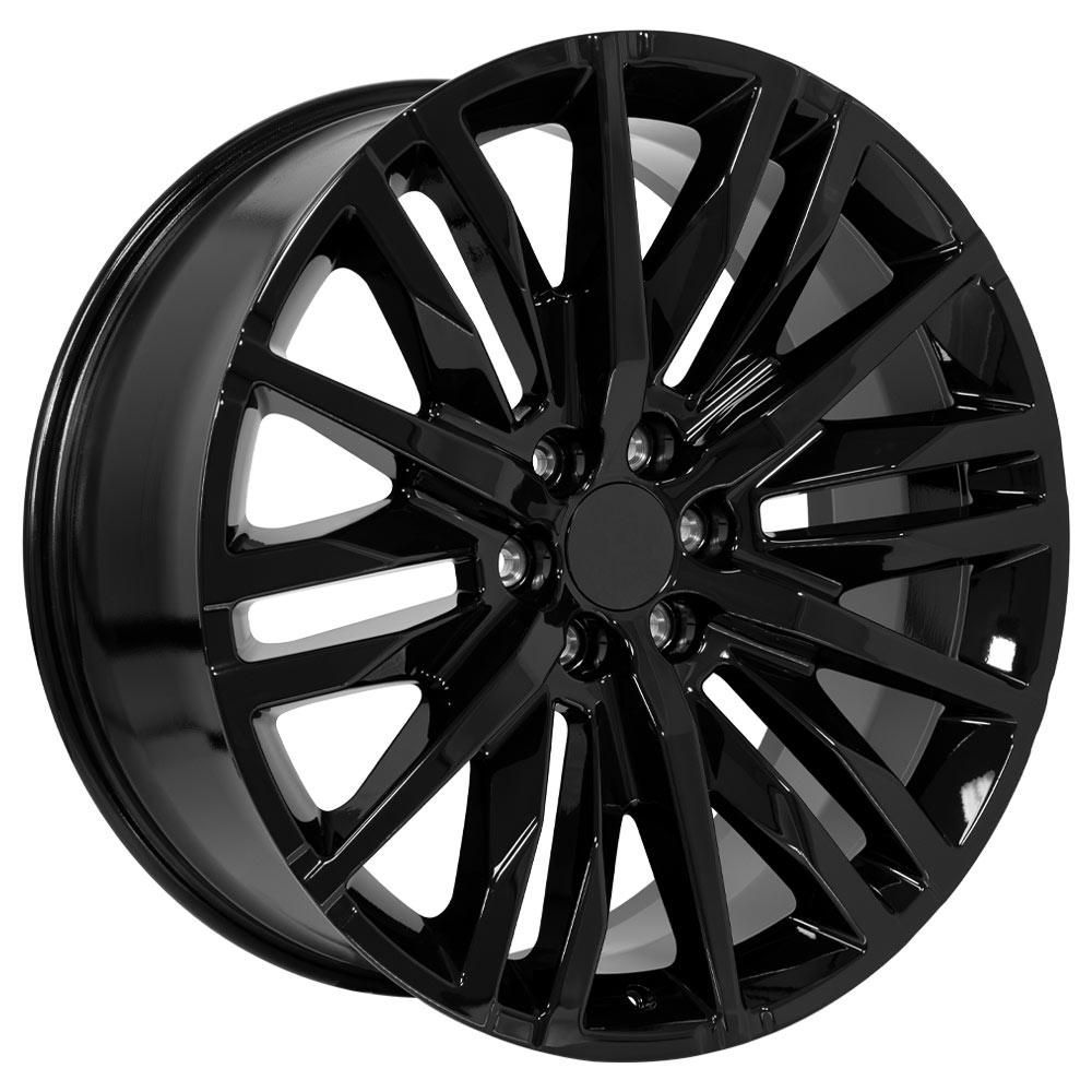 24" Replica CV33 fits GMC Sierra 1500 Gloss Black