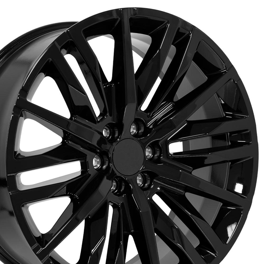 24" Replica CV33 fits GMC Sierra 1500 Gloss Black