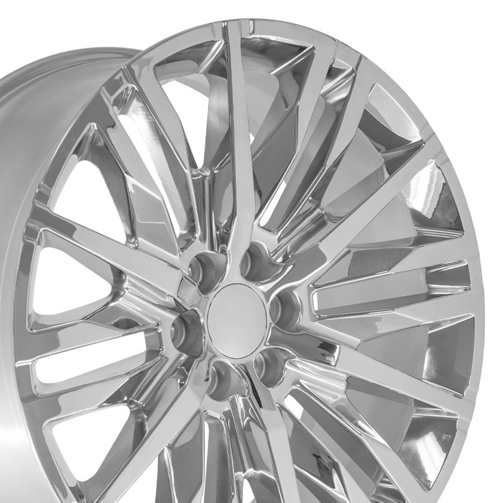 24" Replica CV33 fits GMC Sierra 1500 Chrome
