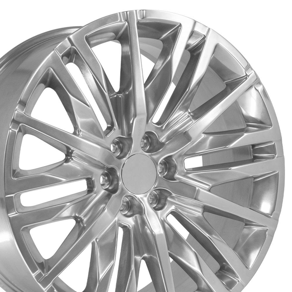 24" Replica CV33 fits GMC Sierra 1500 Polished