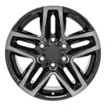 CV34 18x8.5 Black Machined with Tinted Clear WHEELS