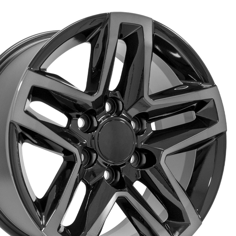 18" Replica CV34B fits Chevrolet Silverado Machined Tinted