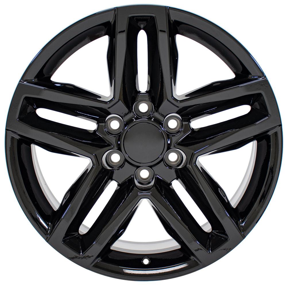20" Replica CV34B fits Chevrolet Silverado 1500 Gloss Black