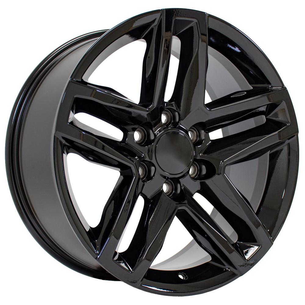 20" Replica CV34B fits Chevrolet Silverado 1500 Gloss Black