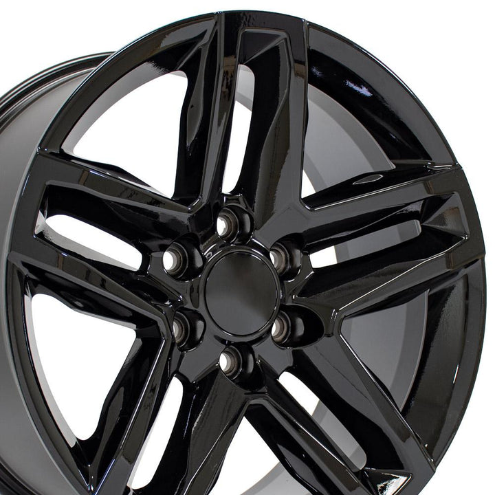 20" Replica CV34B fits Chevrolet Silverado 1500 Gloss Black