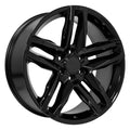 22" Replica CV34B fits Chevrolet Silverado Gloss Black