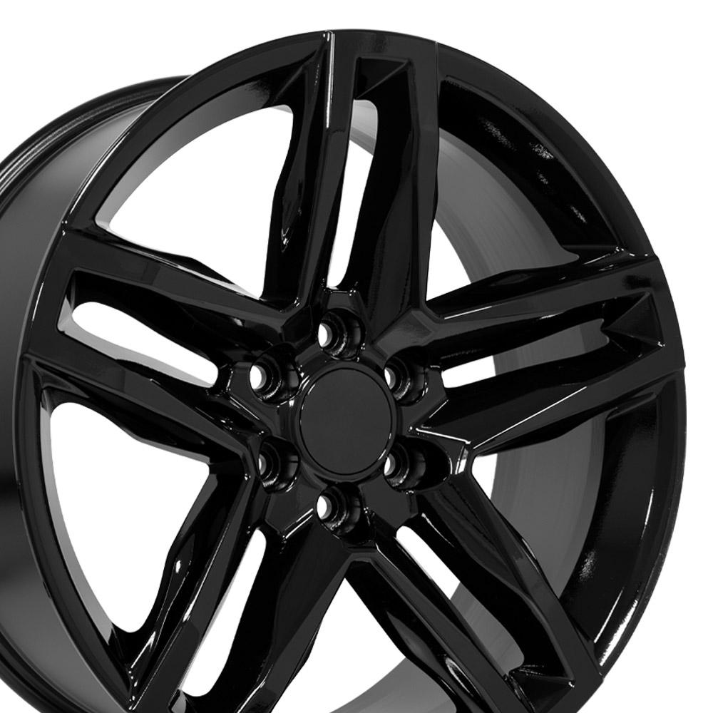 22" Replica CV34B fits Chevrolet Silverado Gloss Black