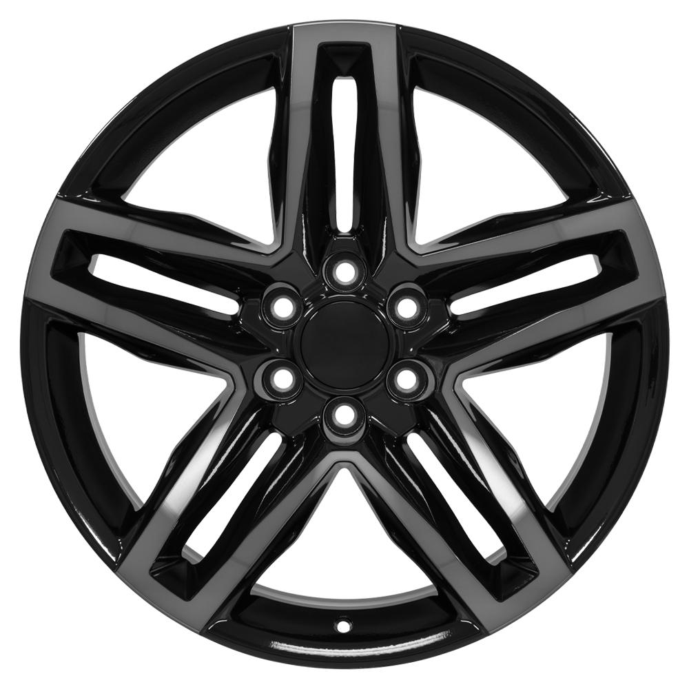 22" Replica CV34B fits Chevrolet Silverado Gloss Black