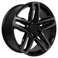 22" Replica CV34B fits Chevrolet Silverado Gloss Black