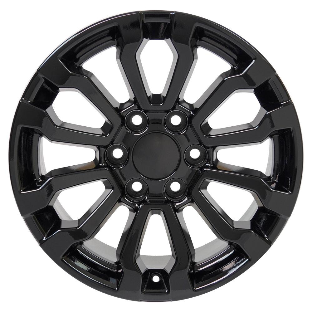 18" Replica CV35 fits GMC Sierra Black
