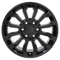 CV35 18x8.5 Gloss Black WHEELS