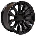 18" Replica CV35 fits GMC Sierra Black