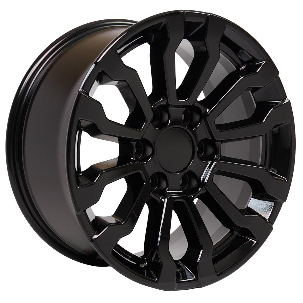 18" Replica CV35 fits GMC Sierra Black