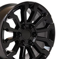 18" Replica CV35 fits GMC Sierra Black