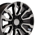CV35 18x8.5 Black Machined WHEELS
