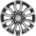 CV35 18x8.5 Gunmetal Machined WHEELS