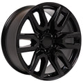 20" Replica CV36 fits GMC Sierra Black