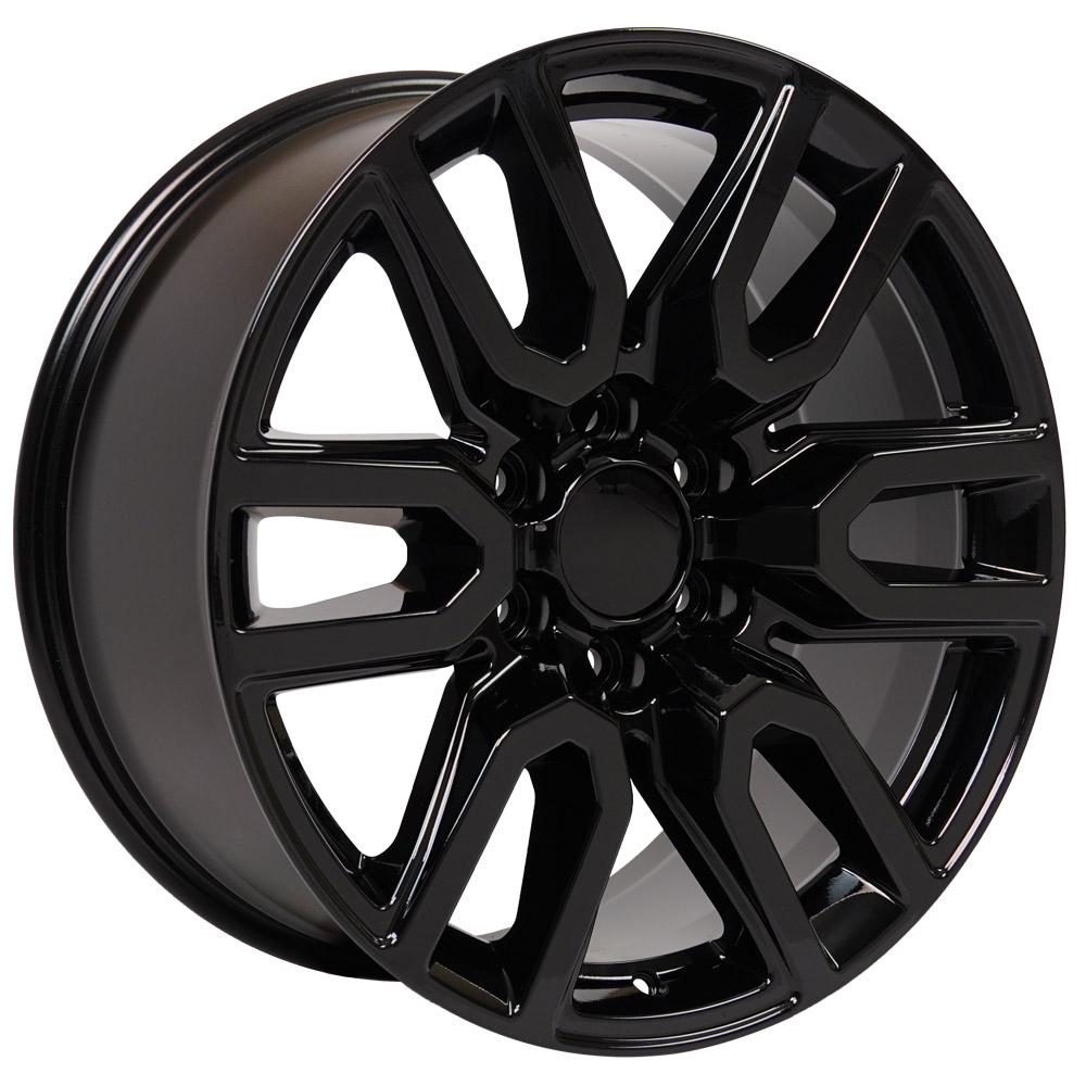 20" Replica CV36 fits GMC Sierra Black