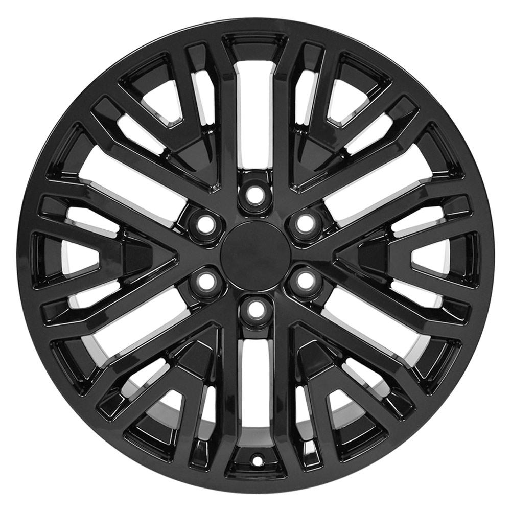 20" Replica CV37 fits GMC Sierra 1500 Gloss Black