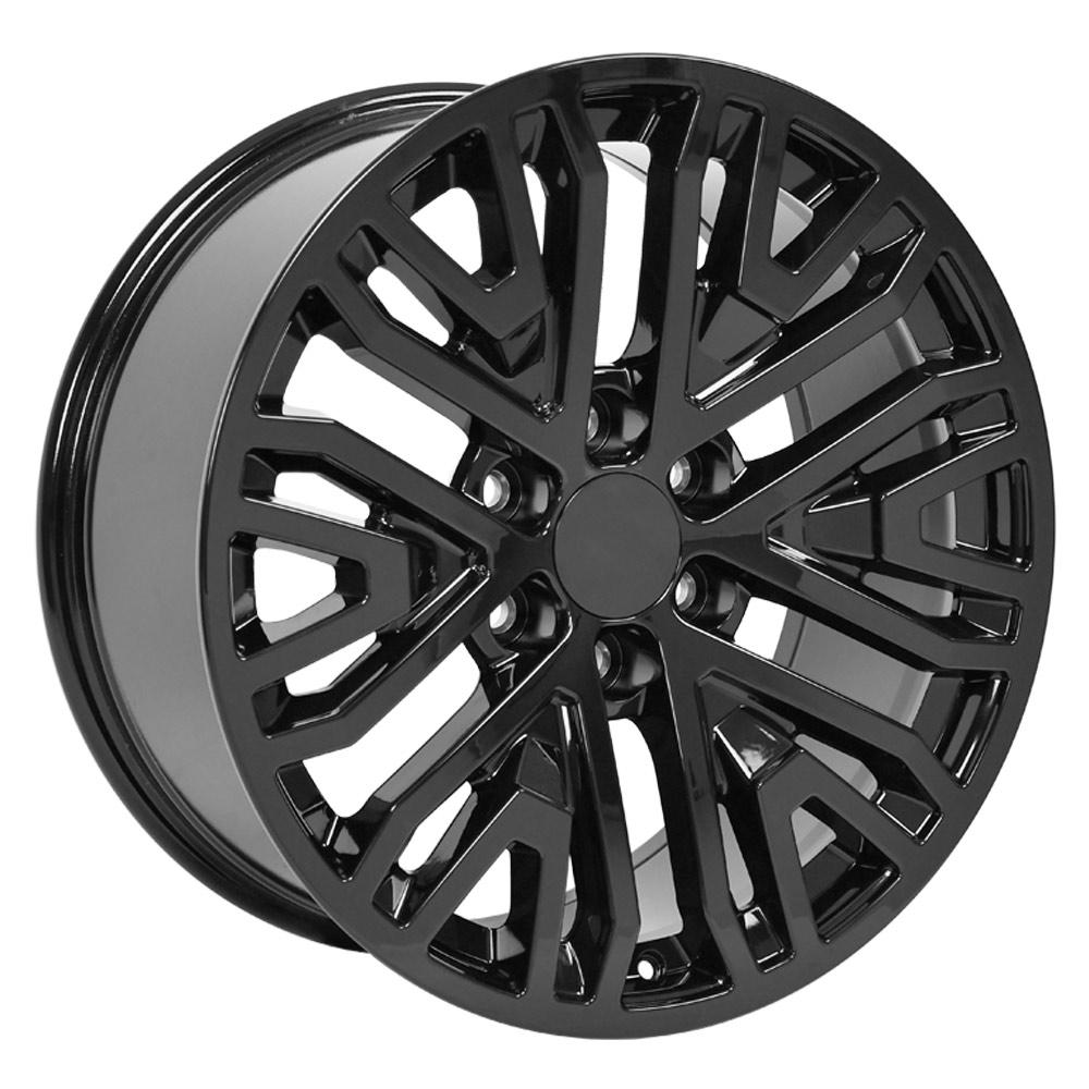 20" Replica CV37 fits GMC Sierra 1500 Gloss Black