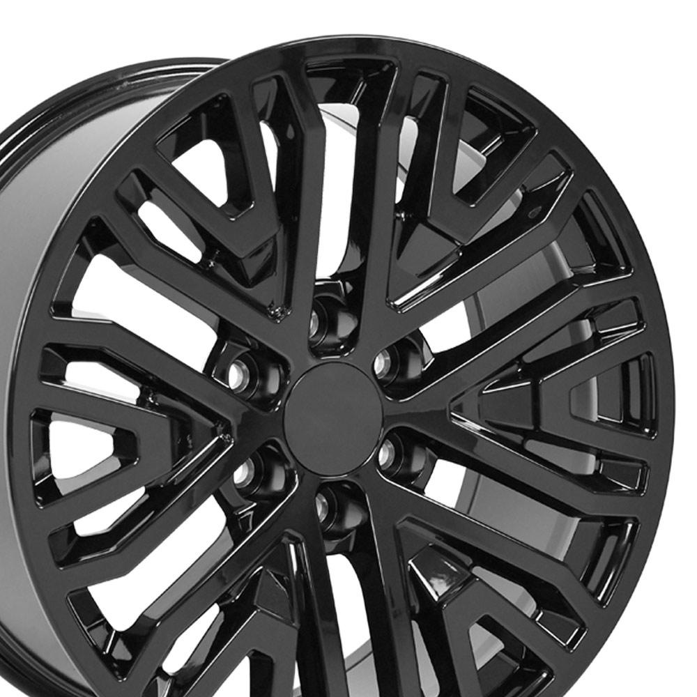 20" Replica CV37 fits GMC Sierra 1500 Gloss Black