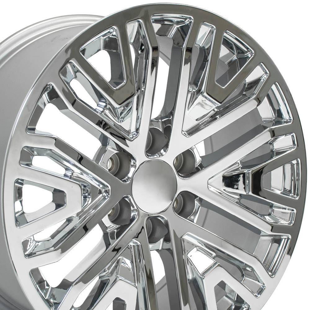 20" Replica CV37 fits GMC Sierra 1500 Chrome
