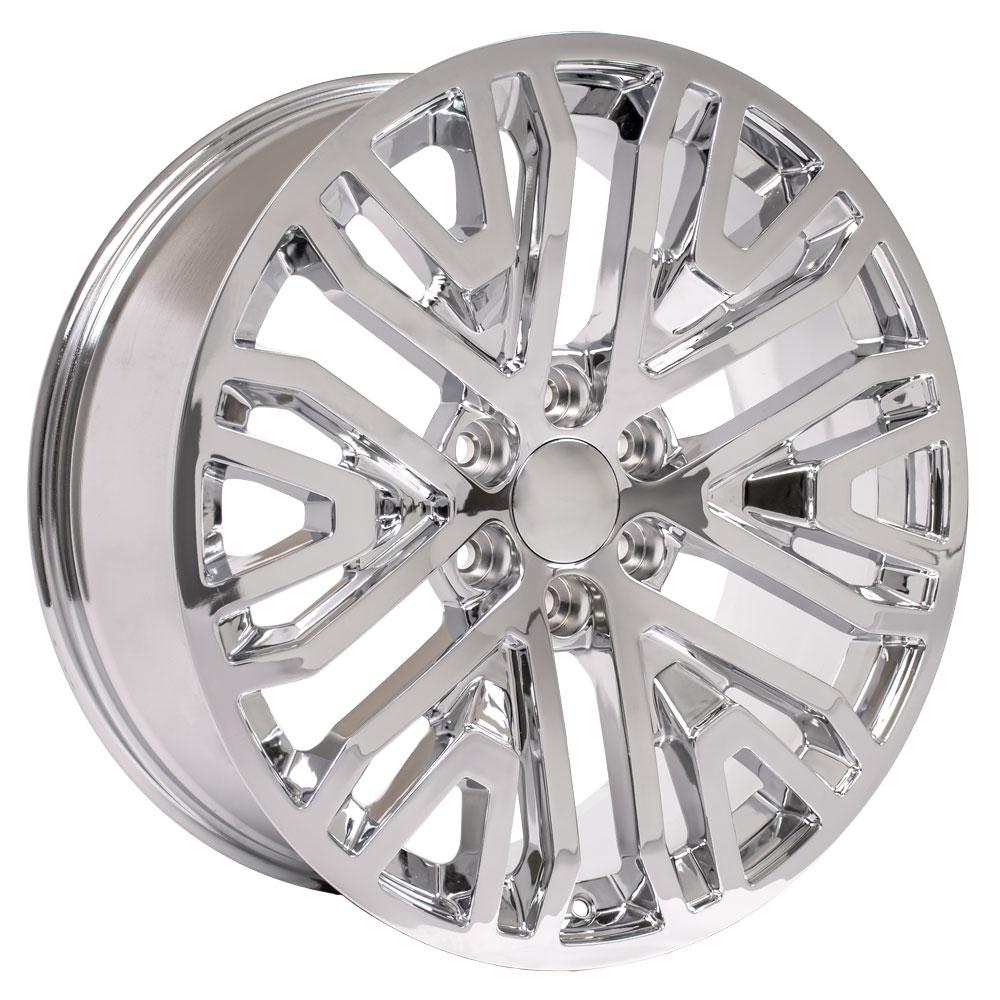22" Replica CV37 fits GMC Sierra Chrome