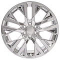 22" Replica CV38 fits GMC Sierra Chrome