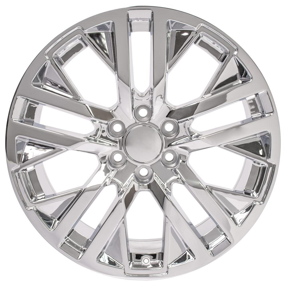 22" Replica CV38 fits GMC Sierra Chrome