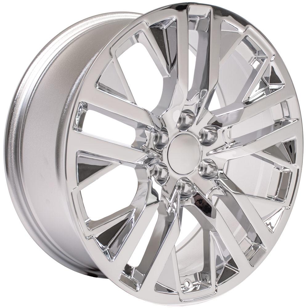22" Replica CV38 fits GMC Sierra Chrome