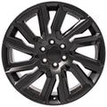 22" Replica CV39 fits GMC Sierra Satin w/Black