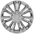 22" Replica CV43 fits Chevrolet Silverado Chrome