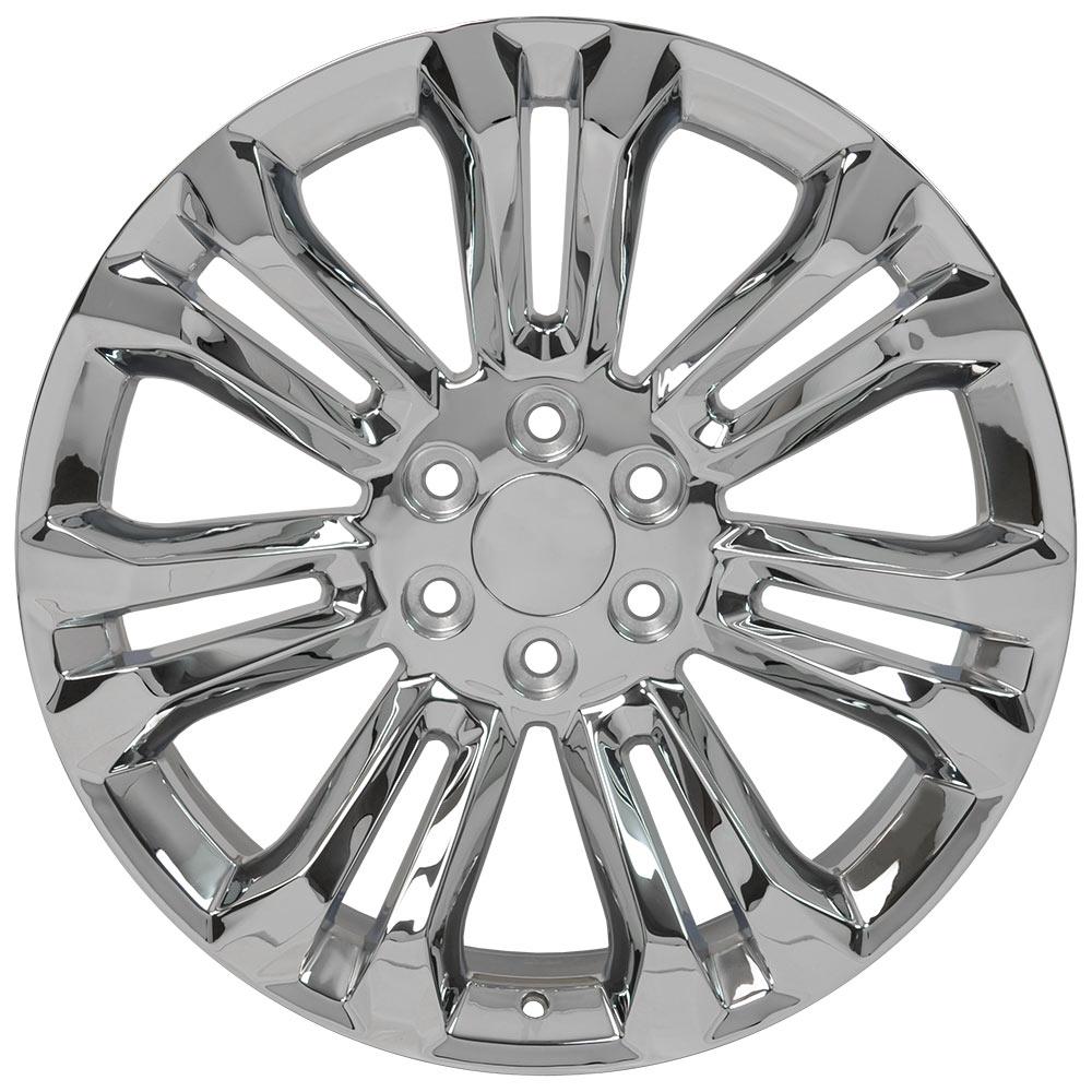 22" Replica CV43 fits Chevrolet Silverado Chrome